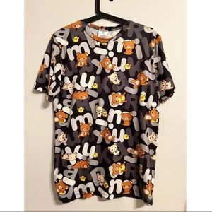 Rilakkuma short sleeve unisex shirt. JapanLA x San-X. Size small.